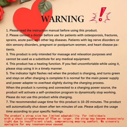 6D Heat Therapy Electric Massager
