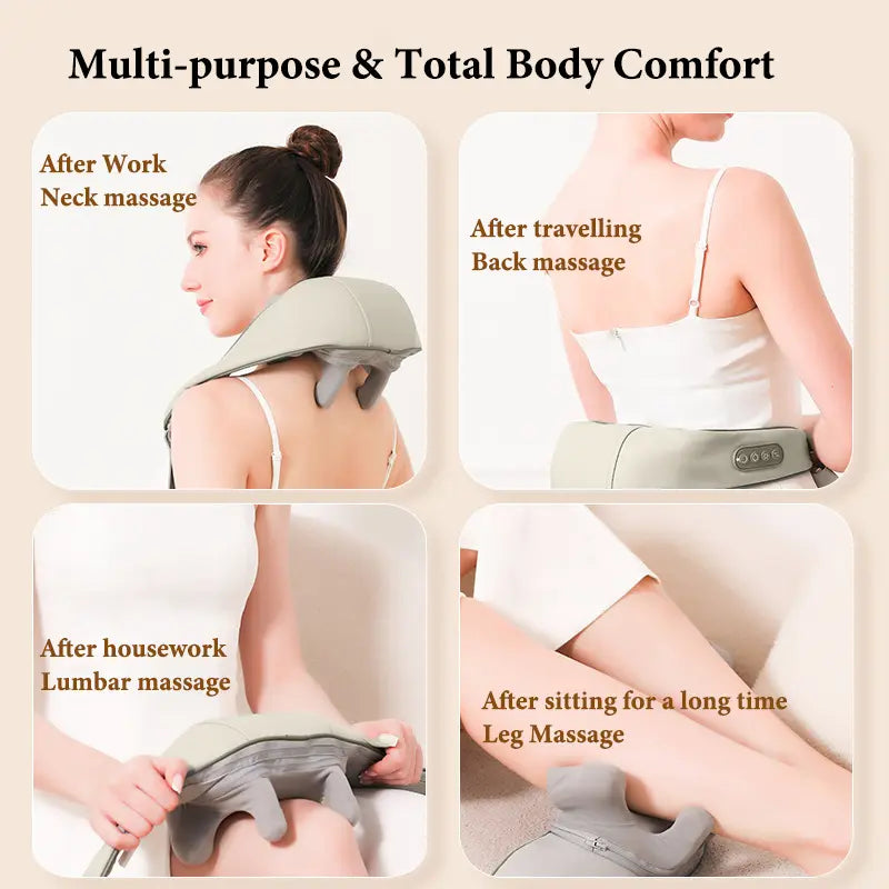 6D Heat Therapy Electric Massager