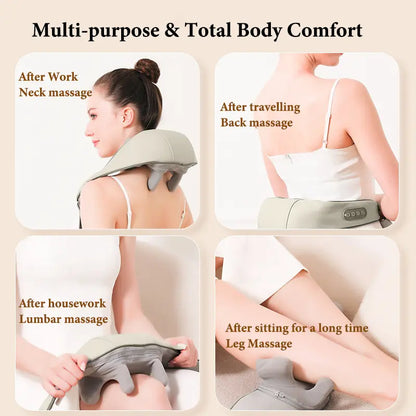 6D Heat Therapy Electric Massager