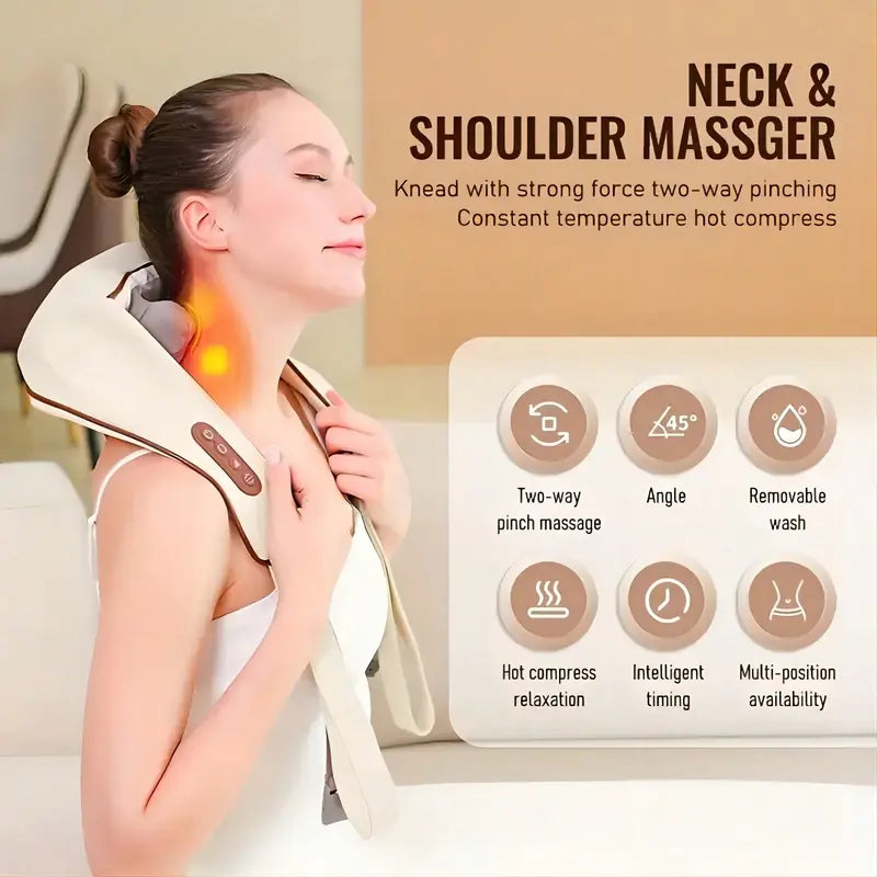 6D Heat Therapy Electric Massager